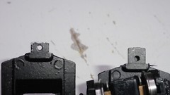 3D Printed GP Series(BLACK) Front/Rear Pilot Buffer For Athearn Locos. HO,RARE