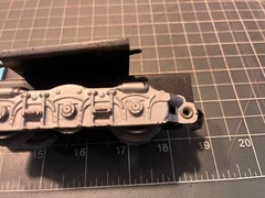 Marx Train 1095 Santa Fe E7 EMD DUMMY Diesel Locomotive TRUCK WHEEL PART LOT A