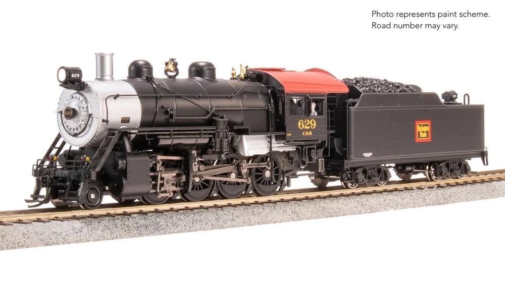 Broadway Limited HO Scale ~ 2-8-0 Consolidation ~ Chicago Burlington Quincy CB&Q