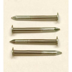 DERBY WORX INC Straight Cut Axles 4 DWXSCA01 Pinewood Derby & Accys