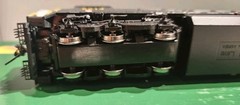 Korea Brass HO Scale Diesel GE U25C U252018 PRR #6513 No Sound