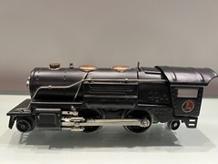 Lionel O Gauge 259E Loco Black Nickel Trim Prewar X3837
