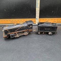 Vintage Lionel IVES 257 257T Transition Set Locomotive Tender Tinplate UNTESTED