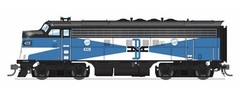 Broadway Limited HO ~ EMD F3B ~ Boston & Maine B&M #4228A ~ DCC & Sound ~ 9657