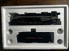 Broadway Limited HO 5017 C&O Class T-1 2-10-4 #3007 BlueLine DC Sound DCC Ready