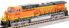 KATO 1767115 N Scale GE C4400CW BNSF LOCOMOTIVE #5678 DC, DCC READY 176-7115