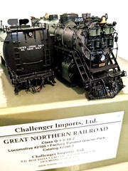 RARE! *CHALLENGER BRASS GN CLASS Q-1 2-10-2 HO *GLACIER PARK *LAMPS *RUNS GREAT!