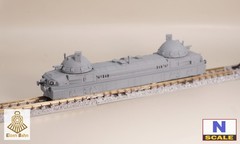 1/160 (N-scale) Russian Zammurets Armored Train resin kit (motor not included)