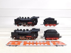 Märklin H0 AC 2x 3003 Steam Locomotive With Tender 24 058 DB Bundesbahn #EJ39-2