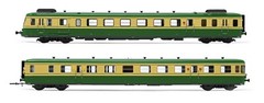 Jouef HJ2386S Set RGP2 2 Elements Green/Beige Livery, DCC SOUND
