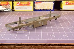 4.4 oz Band Driven diecast sled, one D/S receiver hole is slightly enlarged RCT