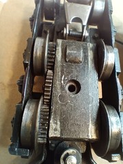 Vintage Original Lionel 2321 FM Trainmaster 2 geared power trucks complete