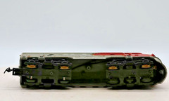 In The Box HO Scale Santa Fe Diesel Locomotive Engine 4015 TYCO 1:87 Gauge