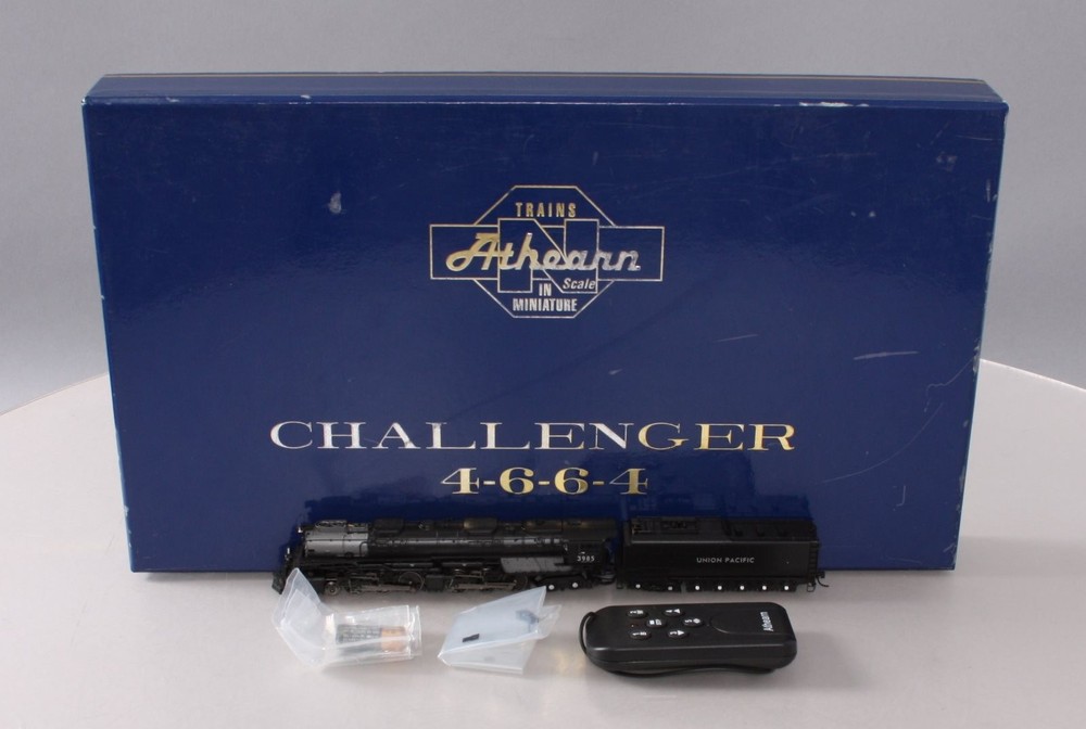 Athearn 11802 N Union Pacific 4-6-6-4 Steam Loco & Tender w/ DCC & Sound #3985