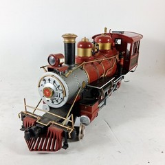 North Star Express 7, 4-6-0 Steam Locomotive Red/Black