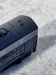Beautiful KATO Baltimore & Ohio RR F-3A Locomotive N Gauge ￼