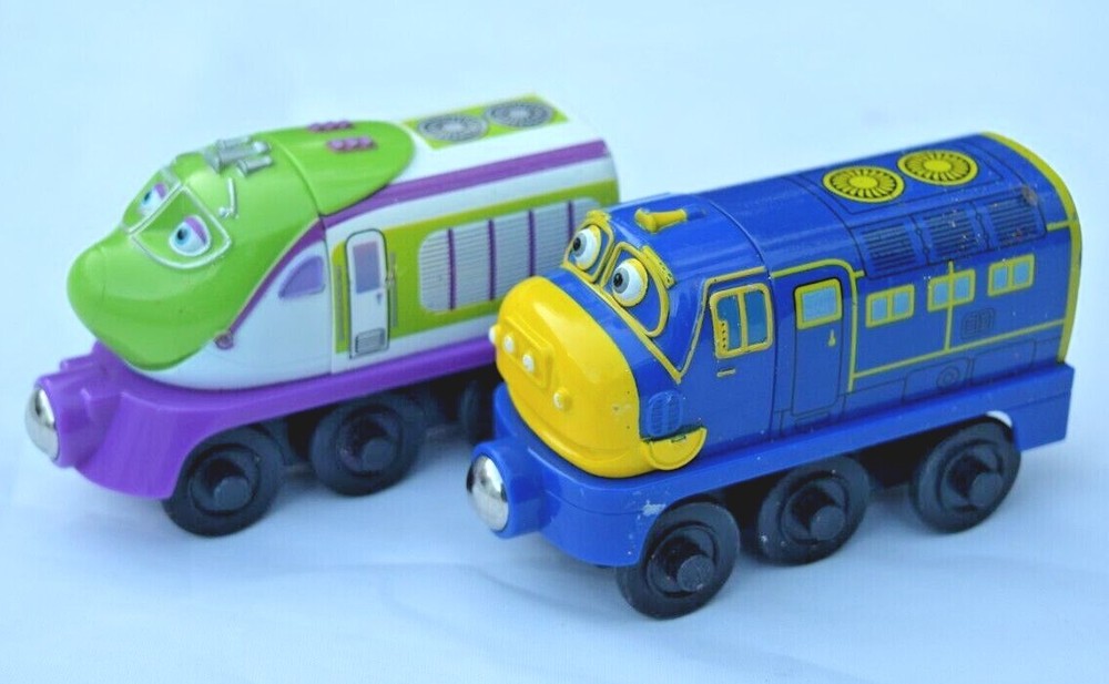Lot of 2 Chuggington Trains Brewster & Koko