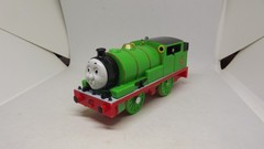 Thomas & Friends: Plarail – Motorized “Surprised” Percy (2007, TOMY)