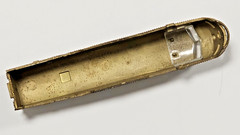 RARE VINTAGE N SCALE EMD F-9 DIESEL CUSTOM UNDECORATED BRASS BODY SHELL