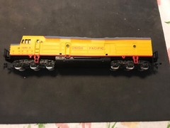 AHM 5150D Train HO Gauge Diesel Locomotive Union Pacific 1340 Made in Yugoslavia