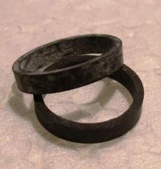 Hornby Spare Parts 2 x Traction Tyres for Small Wheel Tender Drive Margate Locos