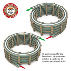 Dual Track Radius 26″ to 28″ Helix For Bachmann EZ & More FREE EXPRES SHIPPING!