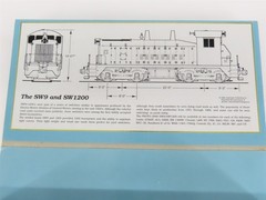 HO Scale Proto 2000 8049 ATSF Santa Fe EMD SW9 Diesel Switcher #2428 w/ DCC
