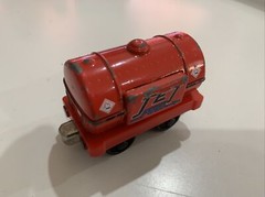 Thomas & Friends Take Along Diecast Jet Fuel Tanker Train Toy Good Condition