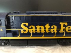 Broadway Limited ALCO RSD-15 Santa Fe HO loco #9844, w/Paragon 3 DCC, model 4881