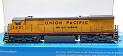 HO BROADWAY LIMITED 5051 GE C30-7 UNION PACIFIC UP # 2451 DCC INSTALLED