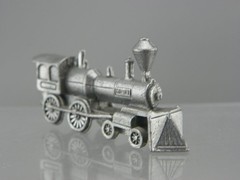 Vintage 1987 Cuter Pewter Comet 4-4-0 Steam Locomotive 2.25″ Metal Mini Figurine