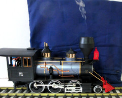 LGB 2028D D.S.P. & P.R.R. 2-6-0 Mogul Steam Locomotive & Tender #71