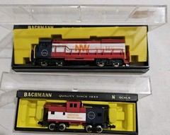 N Scale Bachmann 4677 U 36 B Diesel Norfolk & Western Engine & Tender