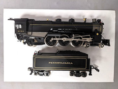 Williams Brass No.5001 PRR K-4s Pacific No.3750 Steam Locomotive & Tender C-10