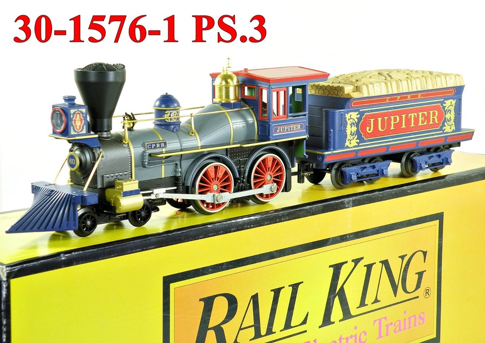 MTH 30-1576-1 Jupiter 4-4-0 WARR General w/ ProtoSound 3.0 LN