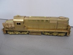 ALCO # D-124L ~ BRASS~ DL-702 LOCOMOTIVE~LOOSE TANK ~NOS-RUNS GOOD~HO SCALE~LA