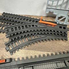 Trans Euro Express Jakks Pacific 2012 Model Train & Track & Accessories 50+ Pcs
