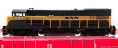 HO ATLAS 8687 GE U23B MONON NO #
