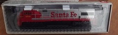 Atlas HO GE U28CG Santa Fe Warbonnet 359 DC Silent NIB 10004601 New 2026