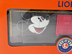 LIONEL 6-25052 2007 DISNEY HOLIDAY BOXCAR MICKEY MOUSE NRFB BX-13