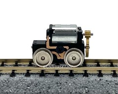 N/HOn30/HOe/J-Narrow/009/On18/O9 Scale/Gauge Power Drive Unit Wheel 11mm/6mm