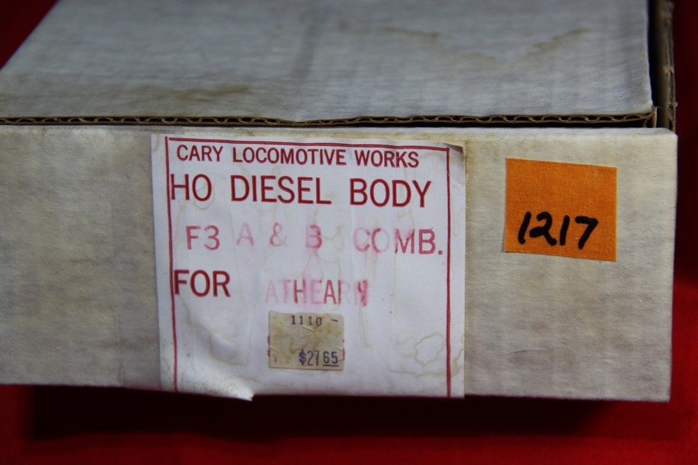 1217 – Cary Loco Works – HO Diesel Diecast Body – F3-A & B – [for Athearn]