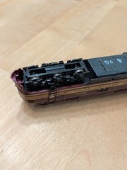 LIFE LIKE 7001 E7A Locomotive Boston & Maine #3804 Burgundy-Red/Gold
