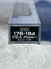 Beautiful KATO Baltimore & Ohio RR F-3A Locomotive N Gauge ￼