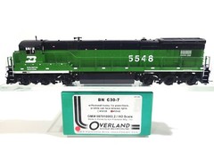 Overland OMI BN GE C30-7 Burlington Northern #5548 HO Brass Model #087010053.2