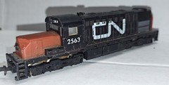 N Scale Model Power ALCO RSD-15 Canadian National