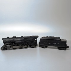 Lionel 675 2-6-2 Steam Locomotive+2466WX Tender Postwar O Gauge Train ð