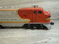 Lionel O Gauge #2243 Santa Fe Diesel Locomotive F3B Untested Parts Of Repair