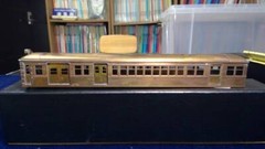 Model Train Pinocchio Kumohauni 44 1/80 Unpainted Kit Finished Product
