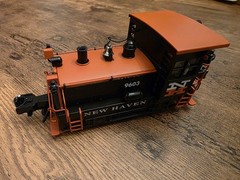 Lionel K-Line 6-21280 O Gauge New Haven Die Cast Plymouth Switcher #9603